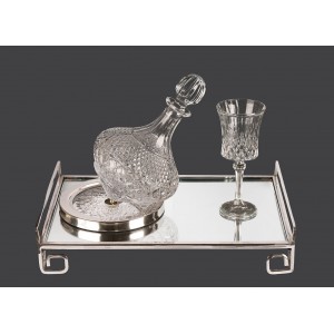 Σετ γάμου με τετράγωνο δίσκο με καθρέπτη lv44-125 Σετ γάμου με τετράγωνο δίσκο με καθρέπτη lv44-125