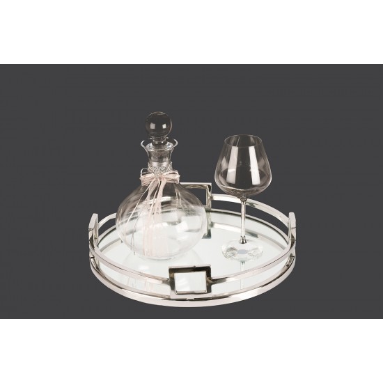 Σετ γάμου με στρογγυλό μεταλλικό δίσκο lv40-225 Σετ γάμου με στρογγυλό μεταλλικό δίσκο lv40-225