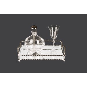 Σετ γάμου με τετράγωνο δίσκο με καθρέφτη lv35-125 Σετ γάμου με τετράγωνο δίσκο με καθρέφτη lv35-125