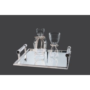 Σετ γάμου με τετράγωνο δίσκο με χερούλια lv41-125 Σετ γάμου με τετράγωνο δίσκο με χερούλια lv41-125