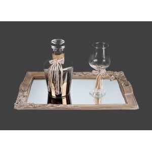 Σετ γάμου με τετράγωνο δίσκο με καθρέφτη lv61-125 Σετ γάμου με τετράγωνο δίσκο με καθρέφτη lv61-125