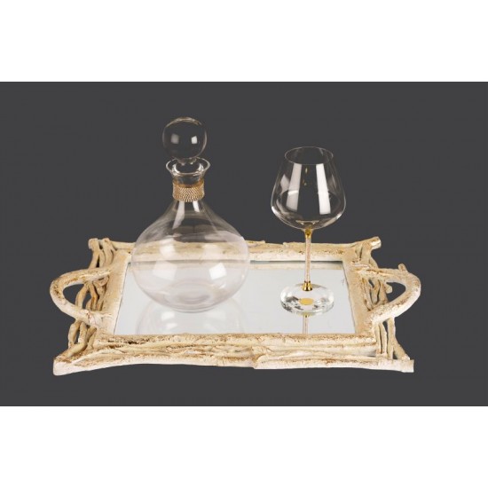 Σετ γάμου με τετράγωνο δίσκο με χερούλια lv27-225 Σετ γάμου με τετράγωνο δίσκο με χερούλια lv27-225