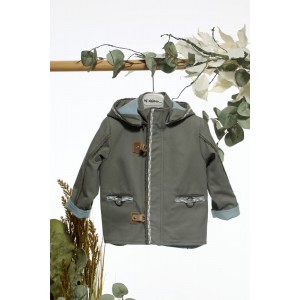 Bαπτιστική ζακέτα λαδί michiamo A4681 Bαπτιστική ζακέτα λαδί michiamo A4681