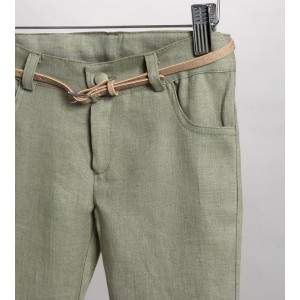 Βαπτιστικό σετ με γιλέκο μπεζ παντελόνι λαδί 2807-2 Βαπτιστικό σετ με γιλέκο μπεζ παντελόνι λαδί 2807-2