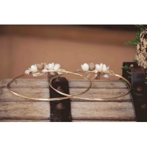 Επίχρυσα στέφανα γάμου 512