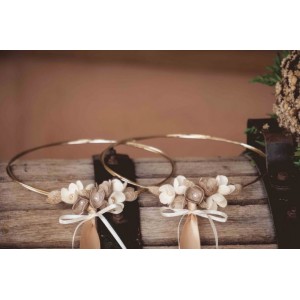 Επίχρυσα στέφανα γάμου 512