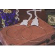 Επίχρυσα στέφανα γάμου  boho 514e