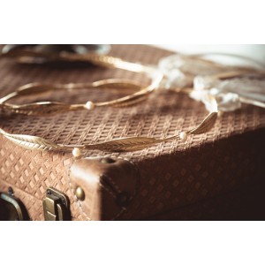 Επίχρυσα στέφανα γάμου 519c