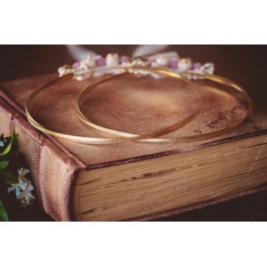 Επίχρυσα στέφανα γάμου 532