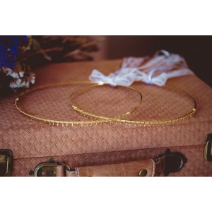 Επίχρυσα στέφανα γάμου 546