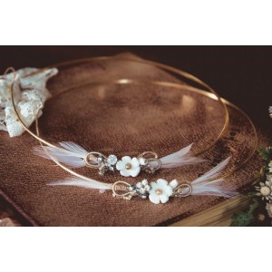 Επίχρυσα στέφανα γάμου 551