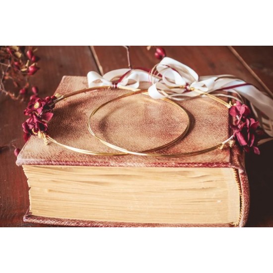 Επίχρυσα στέφανα Χριστουγεννιάτικα 557