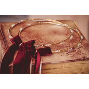 Επίχρυσα στέφανα με swarovski 559