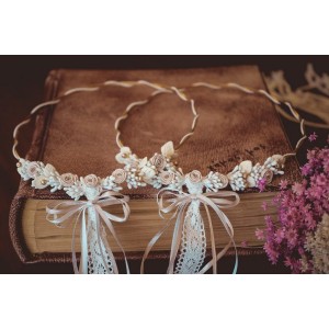 Πορσελάνινα στέφανα γάμου 206