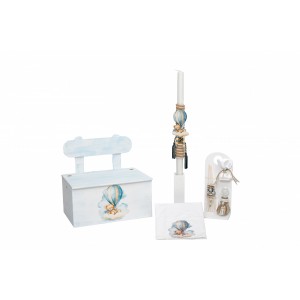 Αρκουδάκι αερόστατο σετ βάπτισης BB5014741