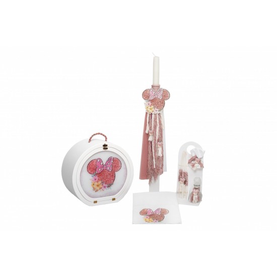 Pink Mouse σετ βάπτισης  BB5018009