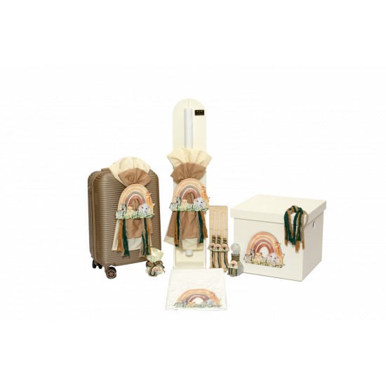 Ουράνιο τόξο σετ βάπτισης BB6213005 Ουράνιο τόξο σετ βάπτισης BB6213005