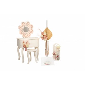 Μπουντουάρ λουλούδι σετ βάπτισης BB50162 Μπουντουάρ λουλούδι σετ βάπτισης BB50162