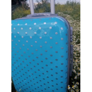 Βαλίτσα βάπτισης σιέλ πουά Val 50 Βαλίτσα βάπτισης σιέλ πουά Val 50