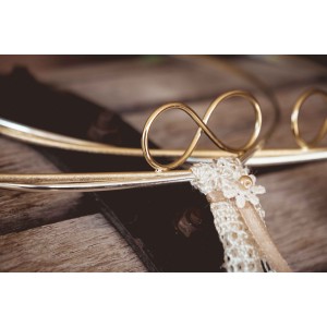 Άπειρο στέφανα γάμου ασημένια 103 Άπειρο στέφανα γάμου ασημένια 103