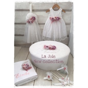 lajoie 200820 βαπτιστικό φόρεμα λουλούδια lajoie 200820 βαπτιστικό φόρεμα λουλούδια