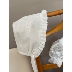 lajoie 180520A καπελάκι bone βάπτισης lajoie 180520A καπελάκι bone βάπτισης
