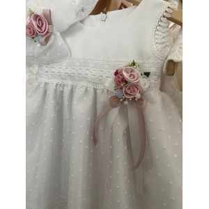 La joie 2200 βαπτιστικό φόρεμα La joie 2200 βαπτιστικό φόρεμα