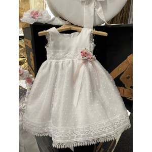 La joie 2200 βαπτιστικό φόρεμα La joie 2200 βαπτιστικό φόρεμα