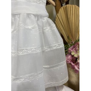 la joie 2201 βαπτιστικό φόρεμα la joie 2201 βαπτιστικό φόρεμα