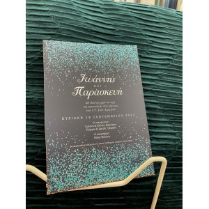 προσκλητήριο γάμου μοντέρνο hcsdw19