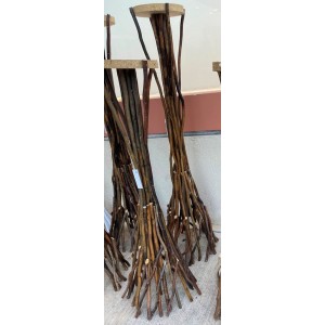 κηροστάτης γάμου θαλασσόξυλα αστόλιστος kp320 κηροστάτης γάμου θαλασσόξυλα αστόλιστος kp320