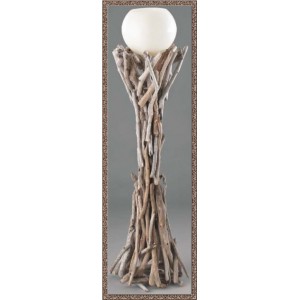 κηροστάτης γάμου θαλασσόξυλα αστόλιστος nk418