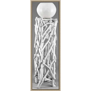 κηροστάτης γάμου θαλασσόξυλα λευκός nk428 κηροστάτης γάμου θαλασσόξυλα λευκός nk428