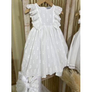 la joie 2207 βαπτιστικό φορεματάκι la joie 2207 βαπτιστικό φορεματάκι