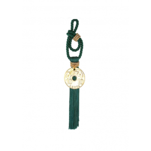 Γούρι 2024 δεκάρα πράσινο χρυσό Γούρι 2024 δεκάρα πράσινο χρυσό