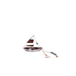 Γούρι 2024 ασημί καραβάκι Γούρι 2024 ασημί καραβάκι