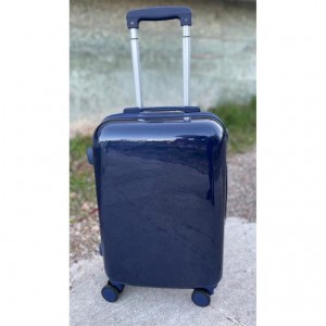 Βαλίτσα βάπτισης μπλε γυαλιστερή Βαλίτσα βάπτισης μπλε γυαλιστερή