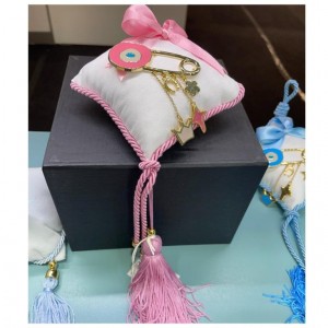 Φυλαχτό παραμάνα ροζ μαξιλαράκι