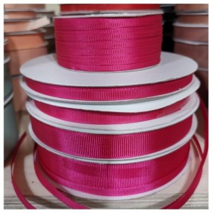 Κορδέλα γκρο φούξια χρώμα