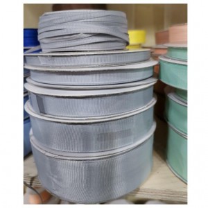 Κορδέλα γκρο γκρι χρώμα Κορδέλα γκρο γκρι χρώμα