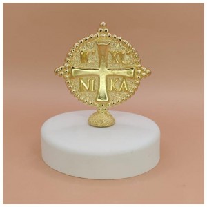 Μπομπονιέρα βότσαλο με Κωνσταντινάτο Μπομπονιέρα βότσαλο με Κωνσταντινάτο