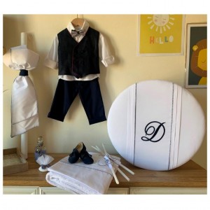 Βαπτιστικό σετ νονού μονόγραμμα Lajoie 2358 Βαπτιστικό σετ νονού μονόγραμμα Lajoie 2358