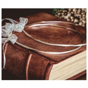 Ασημένια στέφανα γάμου 115 Ασημένια στέφανα γάμου 115