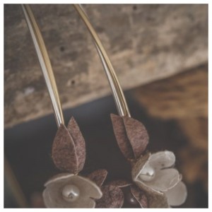 Ασημένια στέφανα γάμου με λουλούδια 119 Ασημένια στέφανα γάμου με λουλούδια 119