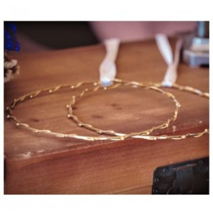 Επίχρυσα στέφανα γάμου 521b