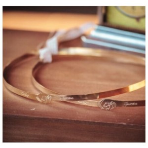 Επίχρυσα στέφανα γάμου 537a Επίχρυσα στέφανα γάμου 537a