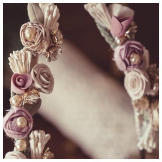 Επίχρυσα στέφανα γάμου 554