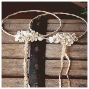 Μεταξωτά στέφανα γάμου 803 Μεταξωτά στέφανα γάμου 803