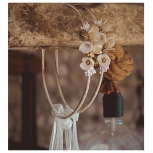 Μεταξωτά στέφανα γάμου 805 Μεταξωτά στέφανα γάμου 805