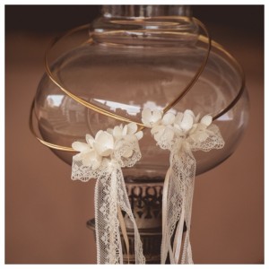 Μεταξωτά στέφανα γάμου 806 Μεταξωτά στέφανα γάμου 806